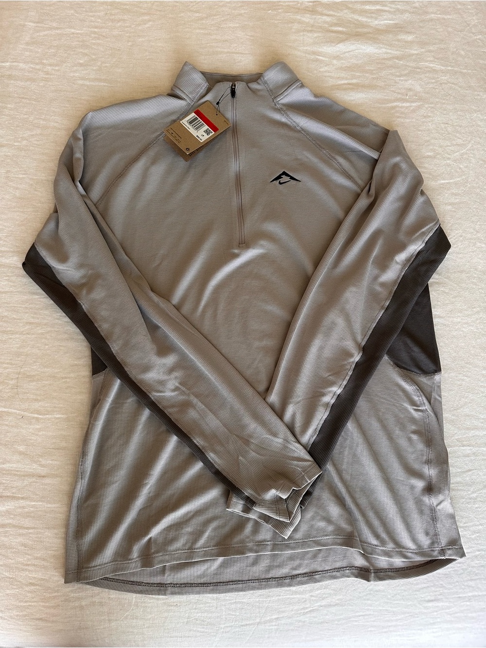 NWT Nike Trail Dri-FIT 1/4 Zip Running Long Sleeve Top FV9994-009 Men’s Size Lar